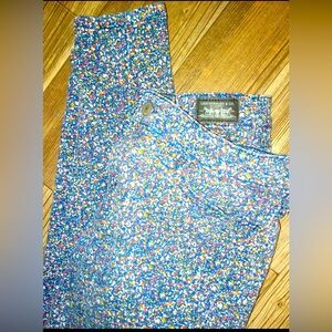 Y2K/Vintage  Levi Stauss Multicolored skinny jeans w/stretch - comfy. Size M